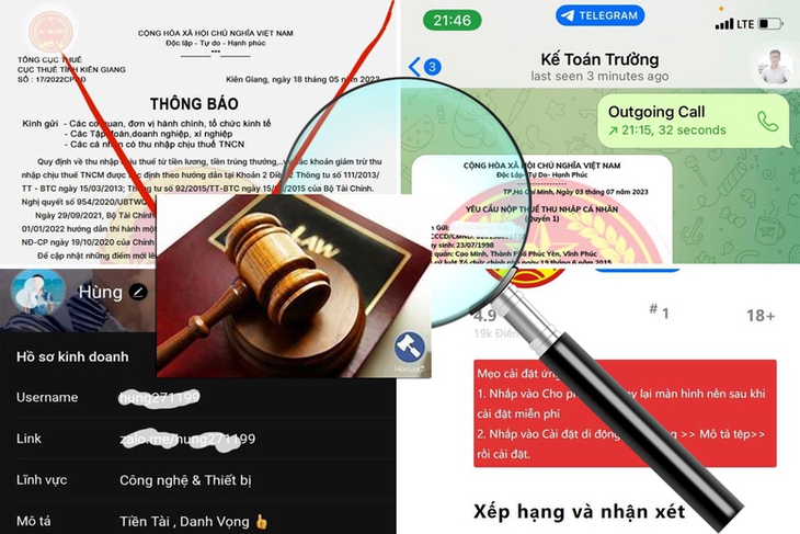 Nhiều đối tượng chiếm đoạt thông tin, tài sản của người nộp thuế- Ảnh 1. Nhiều đối tượng chiếm đoạt thông tin, tài sản của người nộp thuế- Ảnh 1.
