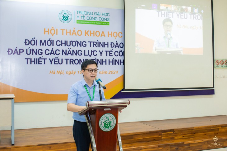 Đổi mới chương trình đào tạo đáp ứng các năng lực y tế công cộng thiết yếu trong tình hình mới- Ảnh 1. Đổi mới chương trình đào tạo đáp ứng các năng lực y tế công cộng thiết yếu trong tình hình mới- Ảnh 1.