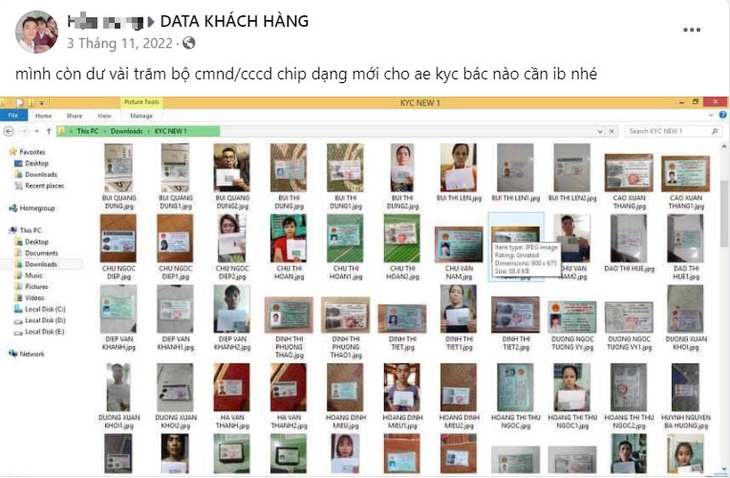 Thông tin cá nhân bị rao bán, khách hàng đang là 'mồi ngon' cho kẻ xấu?- Ảnh 2.