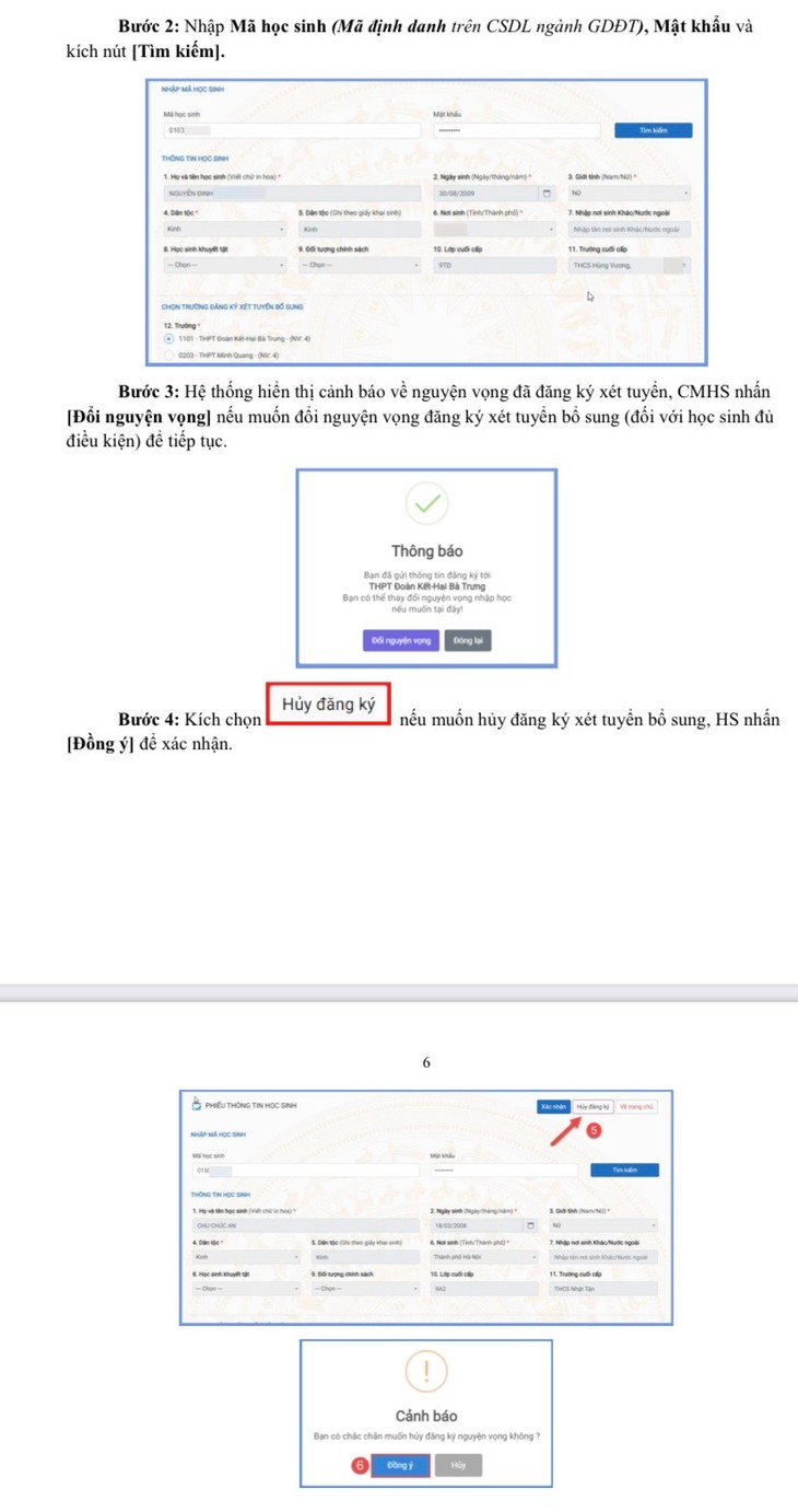 Công bố hotline hỗ trợ thí sinh xét tuyển 'nguyện vọng tràn'- Ảnh 5.