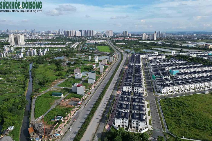Hiện trạng Vành đai 3,5 rộng 10 làn xe sắp hoàn thành- Ảnh 1.
