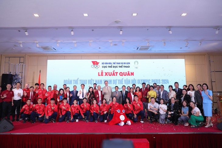 Thể thao Việt Nam xuất quân tham dự Olympic Paris 2024- Ảnh 3.