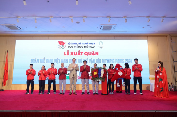Thể thao Việt Nam xuất quân tham dự Olympic Paris 2024- Ảnh 4.