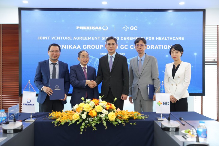 Tập đoàn Phenikaa liên doanh với Tập đoàn GC (Hàn Quốc) trong lĩnh vực chăm sóc sức khỏe- Ảnh 2. Tập đoàn Phenikaa liên doanh với Tập đoàn GC (Hàn Quốc) trong lĩnh vực chăm sóc sức khỏe- Ảnh 2.