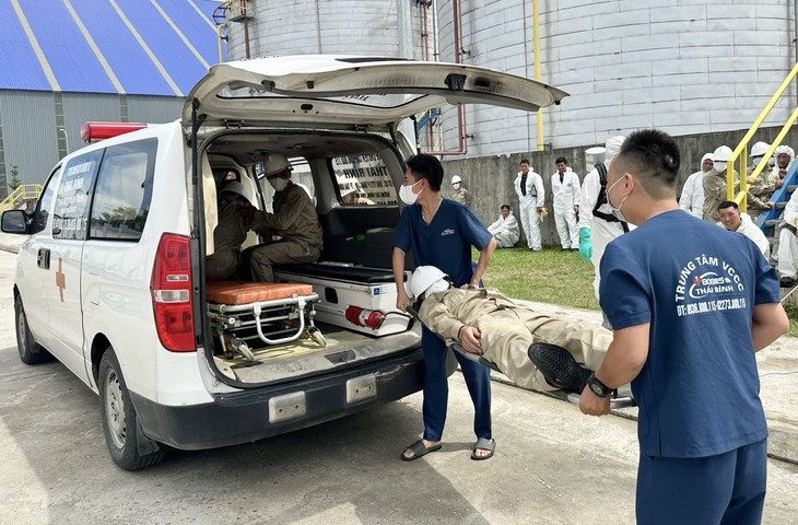 Y tế Thái Bình phối hợp với các đơn vị chủ lực Quân khu 3 diễn tập phòng thủ- Ảnh 1. Y tế Thái Bình phối hợp với các đơn vị chủ lực Quân khu 3 diễn tập phòng thủ- Ảnh 1.