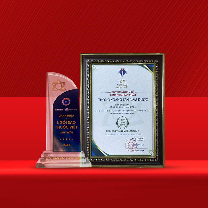 Nhãn hàng Thông Xoang Tán Nam Dược vinh dự và tự hào nhận danh hiệu "Ngôi sao thuốc Việt" lần thứ 2- Ảnh 2. Nhãn hàng Thông Xoang Tán Nam Dược vinh dự và tự hào nhận danh hiệu "Ngôi sao thuốc Việt" lần thứ 2- Ảnh 2.