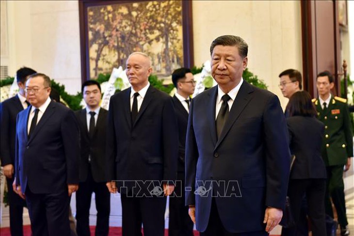 Tổng Bí thư, Chủ tịch Trung Quốc Tập Cận Bình viếng Tổng Bí thư Nguyễn Phú Trọng- Ảnh 2. Tổng Bí thư, Chủ tịch Trung Quốc Tập Cận Bình viếng Tổng Bí thư Nguyễn Phú Trọng- Ảnh 2.