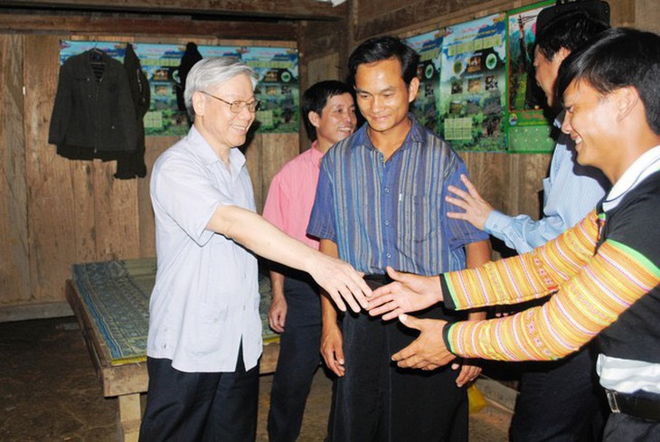 Xúc động hình ảnh Tổng Bí thư Nguyễn Phú Trọng với nhân dân huyện biên giới xa xôi của Thanh Hóa- Ảnh 7. Xúc động hình ảnh Tổng Bí thư Nguyễn Phú Trọng với nhân dân huyện biên giới xa xôi của Thanh Hóa- Ảnh 7.
