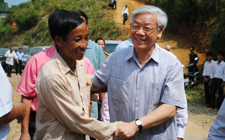 Xúc động hình ảnh Tổng Bí thư Nguyễn Phú Trọng với nhân dân huyện biên giới xa xôi của Thanh Hóa- Ảnh 6. Xúc động hình ảnh Tổng Bí thư Nguyễn Phú Trọng với nhân dân huyện biên giới xa xôi của Thanh Hóa- Ảnh 6.