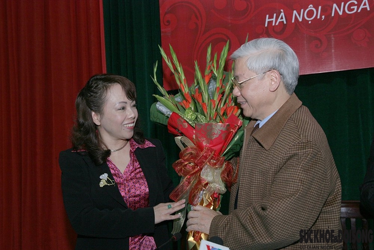 Tổng Bí thư Nguyễn Phú Trọng với ngành Y: Những hình ảnh không thể quên- Ảnh 1. Tổng Bí thư Nguyễn Phú Trọng với ngành Y: Những hình ảnh không thể quên- Ảnh 1.