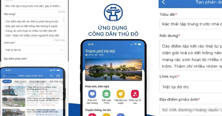 Ứng dụng iHaNoi: Kết nối giữa Chính quyền với người dân, doanh nghiệp- Ảnh 1. Ứng dụng iHaNoi: Kết nối giữa Chính quyền với người dân, doanh nghiệp- Ảnh 1.