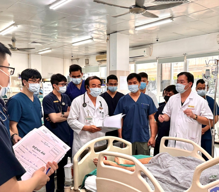 Lời cảm ơn từ trái tim của bệnh nhân người Nga trước khi trở về quê hương- Ảnh 1. Lời cảm ơn từ trái tim của bệnh nhân người Nga trước khi trở về quê hương- Ảnh 1.