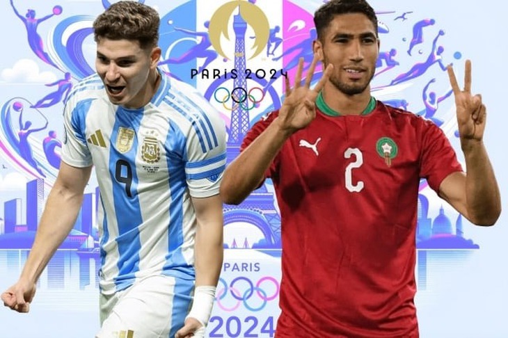 Lịch thi đấu bóng đá Olympic 2024 hôm nay ngày 24/7 - ngày 25/7: Argentina ra quân- Ảnh 1. Lịch thi đấu bóng đá Olympic 2024 hôm nay ngày 24/7 - ngày 25/7: Argentina ra quân- Ảnh 1.