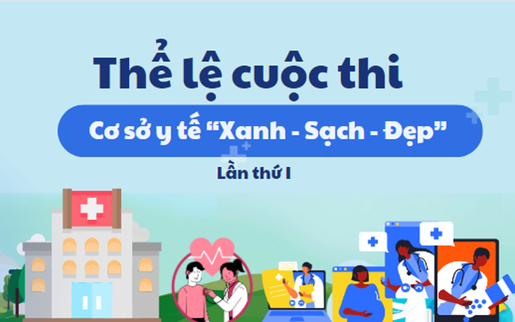 Thể lệ Cuộc thi 'Cơ sở y tế Xanh - Sạch - Đẹp' lần thứ I