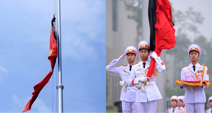 Ngày Lễ Quốc tang, cả hai miền trời nắng, có mưa gián đoạn- Ảnh 2.