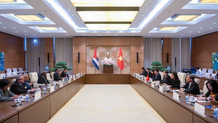 Chủ tịch Quốc hội Cuba: 'Chúng tôi sẽ không bao giờ quên đồng chí Tổng Bí thư Nguyễn Phú Trọng'- Ảnh 4. Chủ tịch Quốc hội Cuba: 'Chúng tôi sẽ không bao giờ quên đồng chí Tổng Bí thư Nguyễn Phú Trọng'- Ảnh 4.