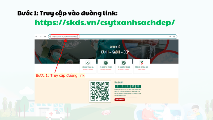 Hướng dẫn chi tiết cách đăng ký tham gia Cuộc thi 