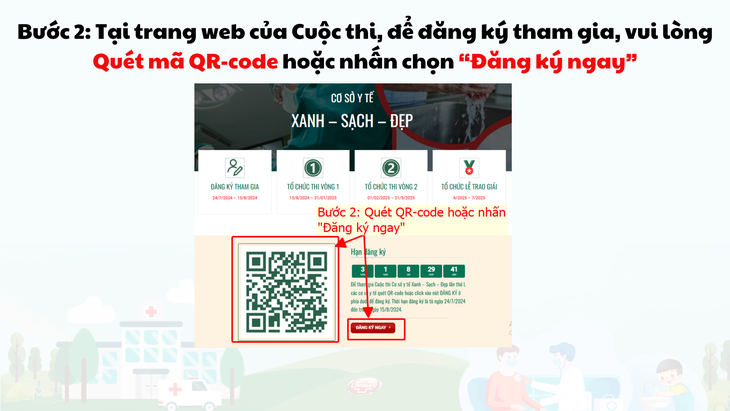 Hướng dẫn chi tiết cách đăng ký tham gia Cuộc thi 