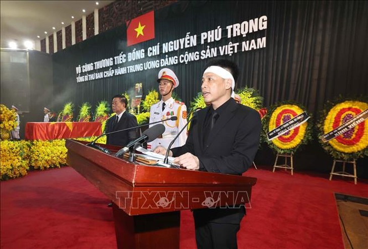 Lời cảm ơn của Ban Lễ tang Nhà nước và gia đình Tổng Bí thư Nguyễn Phú Trọng- Ảnh 2. Lời cảm ơn của Ban Lễ tang Nhà nước và gia đình Tổng Bí thư Nguyễn Phú Trọng- Ảnh 2.