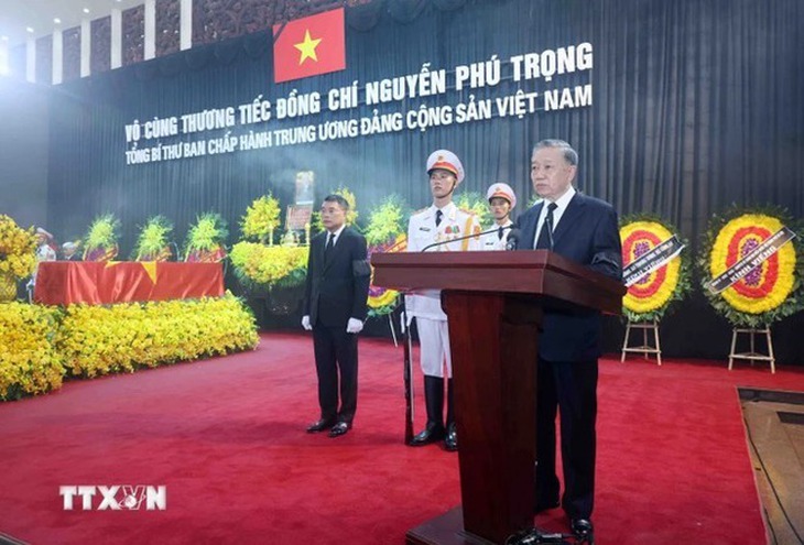 Lời cảm ơn của Ban Lễ tang Nhà nước và gia đình Tổng Bí thư Nguyễn Phú Trọng- Ảnh 1. Lời cảm ơn của Ban Lễ tang Nhà nước và gia đình Tổng Bí thư Nguyễn Phú Trọng- Ảnh 1.
