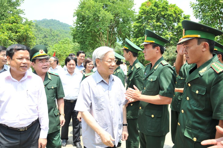 Hồi ức về Tổng Bí thư Nguyễn Phú Trọng với Đồn Biên phòng Hiền Kiệt- Ảnh 2. Hồi ức về Tổng Bí thư Nguyễn Phú Trọng với Đồn Biên phòng Hiền Kiệt- Ảnh 2.