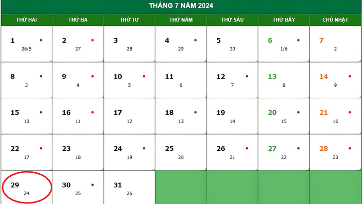 Lịch âm 29/7 - Âm lịch hôm nay 29/7 - Lịch vạn niên ngày 29/7/2024- Ảnh 1. Lịch âm 29/7 - Âm lịch hôm nay 29/7 - Lịch vạn niên ngày 29/7/2024- Ảnh 1.