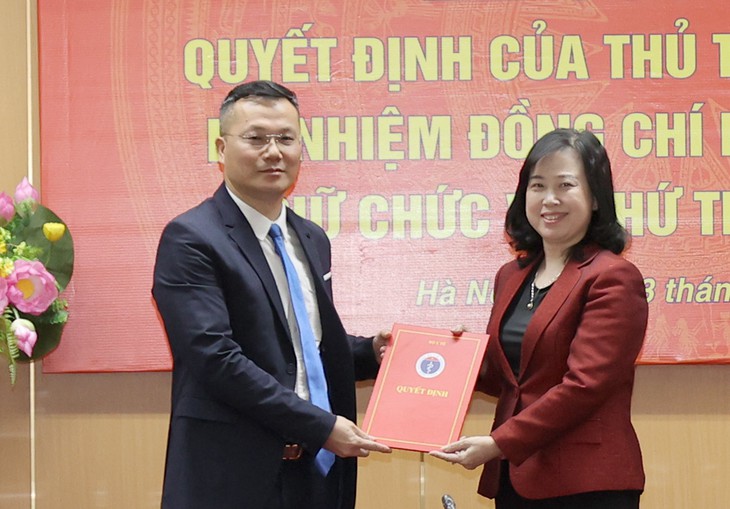 Bộ trưởng Bộ Y tế bổ nhiệm ông Nguyễn Toàn Thắng giữ chức Phó Chánh Văn phòng Bộ - Ảnh 1. Bộ trưởng Bộ Y tế bổ nhiệm ông Nguyễn Toàn Thắng giữ chức Phó Chánh Văn phòng Bộ - Ảnh 1.