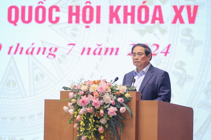 Thủ tướng chủ trì Hội nghị quán triệt, triển khai một số luật, nghị quyết của Quốc hội- Ảnh 2. Thủ tướng chủ trì Hội nghị quán triệt, triển khai một số luật, nghị quyết của Quốc hội- Ảnh 2.