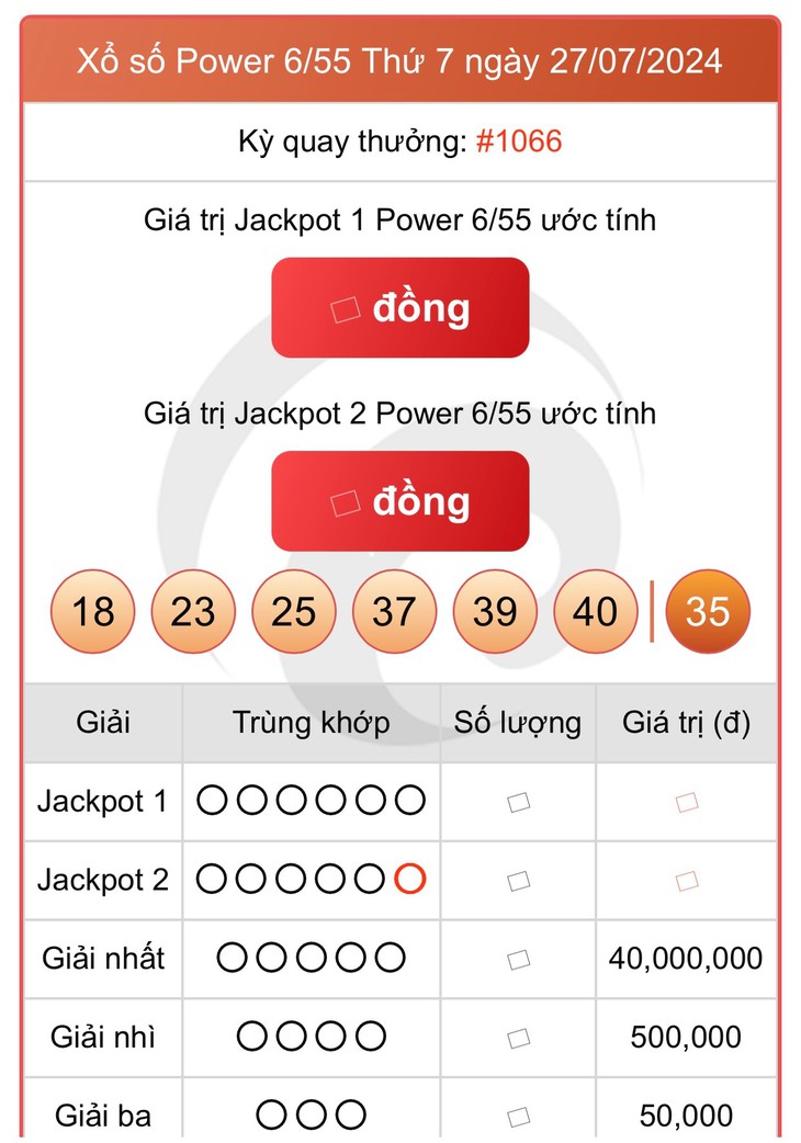 Vietlott 6/8 - Kết quả xổ số Vietlott hôm nay 6/8/2024 - Xổ số Power 6/55 ngày 6/8- Ảnh 5.