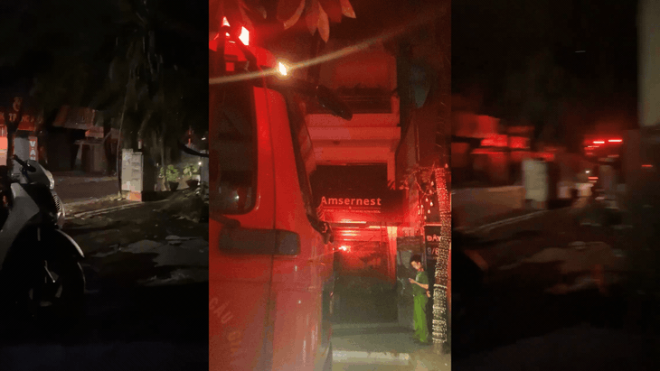 Lại cháy nhà cao tầng trong ngõ Trần Duy Hưng, Cầu Giấy- Ảnh 2.