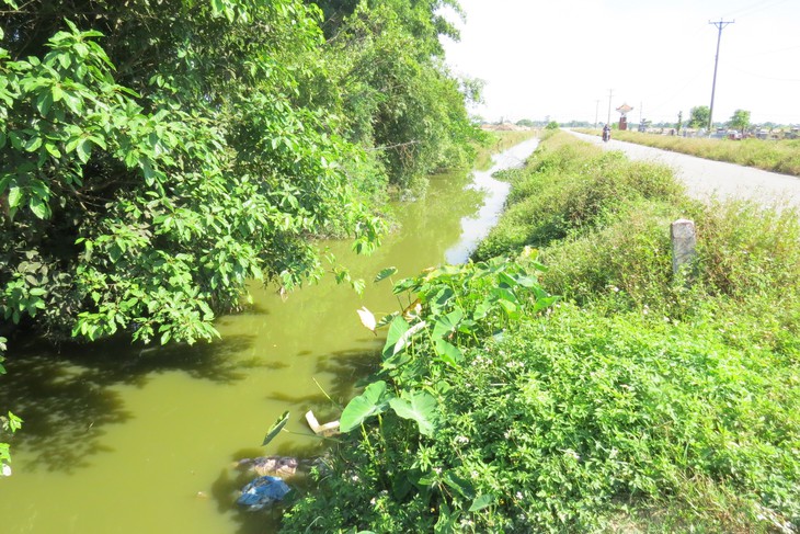 Dân khốn khổ khi kênh trước nhà bỗng chuyển màu đen kịt, bốc mùi hôi thối- Ảnh 3. Dân khốn khổ khi kênh trước nhà bỗng chuyển màu đen kịt, bốc mùi hôi thối- Ảnh 3.