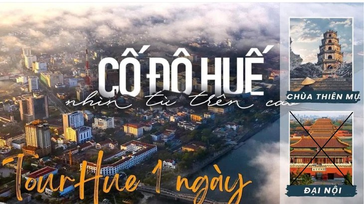 Thanh tra vào cuộc vụ quảng cáo tour du lịch Huế nhưng đăng hình Tử Cấm Thành- Ảnh 1. Thanh tra vào cuộc vụ quảng cáo tour du lịch Huế nhưng đăng hình Tử Cấm Thành- Ảnh 1.