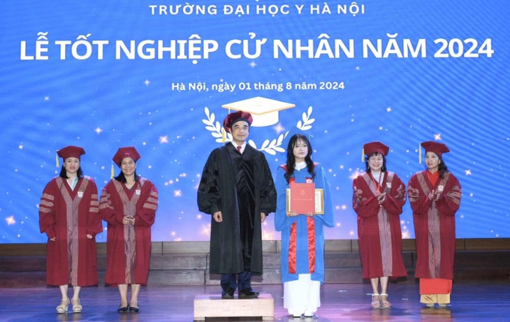 'Cái duyên' với ngành Y của nữ thủ khoa đầu ra Trường Đại học Y Hà Nội- Ảnh 1. 'Cái duyên' với ngành Y của nữ thủ khoa đầu ra Trường Đại học Y Hà Nội- Ảnh 1.