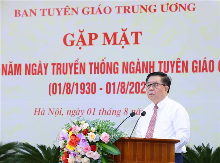 Ngành Tuyên giáo khẳng định vị trí đặc biệt trong công tác lãnh đạo của Đảng- Ảnh 1. Ngành Tuyên giáo khẳng định vị trí đặc biệt trong công tác lãnh đạo của Đảng- Ảnh 1.