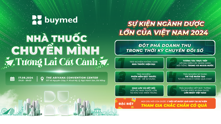 3 lý do vì sao nhà thuốc nên tham gia hội nghị "Nhà thuốc chuyển mình, tương lai cất cánh"- Ảnh 4. 3 lý do vì sao nhà thuốc nên tham gia hội nghị "Nhà thuốc chuyển mình, tương lai cất cánh"- Ảnh 4.