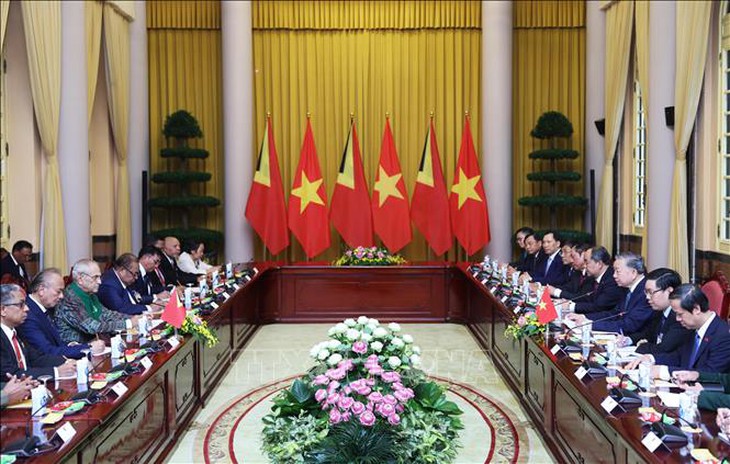 Chủ tịch nước Tô Lâm hội đàm với Tổng thống Timor Leste- Ảnh 2. Chủ tịch nước Tô Lâm hội đàm với Tổng thống Timor Leste- Ảnh 2.
