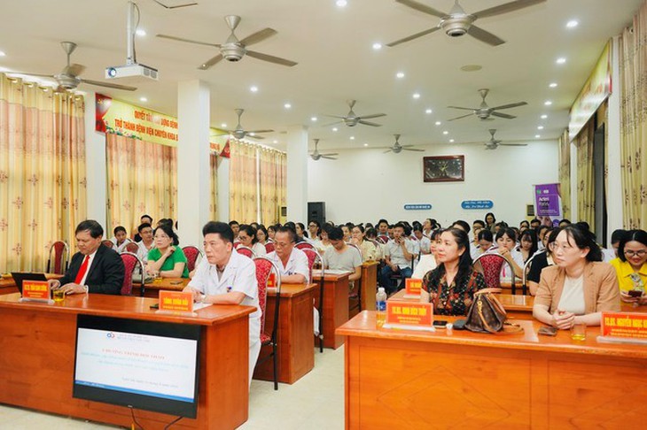 Hội thảo khoa học cập nhật một số kỹ thuật xét nghiệm tiên tiến trong lĩnh vực sản phụ khoa- Ảnh 1. Hội thảo khoa học cập nhật một số kỹ thuật xét nghiệm tiên tiến trong lĩnh vực sản phụ khoa- Ảnh 1.