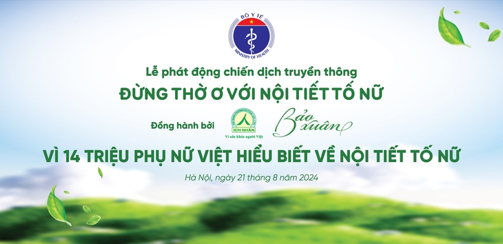 Phát động chiến dịch "Đừng thờ ơ với nội tiết tố nữ" với mục tiêu đồng hành "Vì 14 triệu phụ nữ Việt hiểu biết về nội tiết tố nữ"- Ảnh 1.