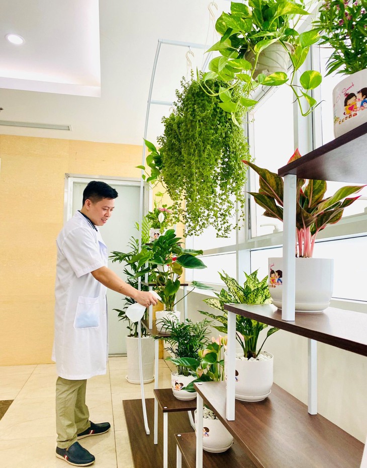 Tăng cường thực hiện xây dựng cơ sở y tế Xanh - Sạch - Đẹp để người dân được thụ hưởng lợi ích- Ảnh 4. Tăng cường thực hiện xây dựng cơ sở y tế Xanh - Sạch - Đẹp để người dân được thụ hưởng lợi ích- Ảnh 4.