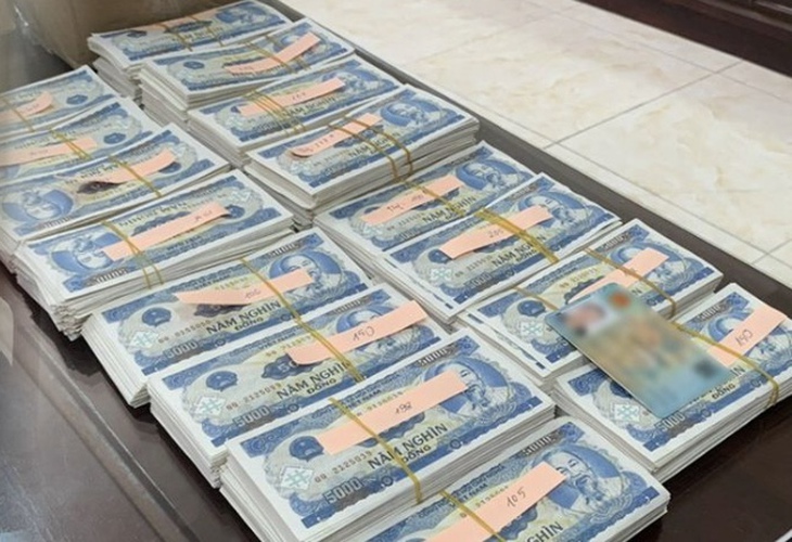 In tiền giả mệnh giá 5.000 đồng bán cho nhiều người- Ảnh 2.