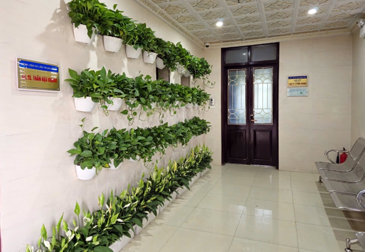 'Bức tường xanh bệnh viện', phong trào ý nghĩa nhằm bảo vệ môi trường và 'xanh hóa' bệnh viện- Ảnh 12. 'Bức tường xanh bệnh viện', phong trào ý nghĩa nhằm bảo vệ môi trường và 'xanh hóa' bệnh viện- Ảnh 12.