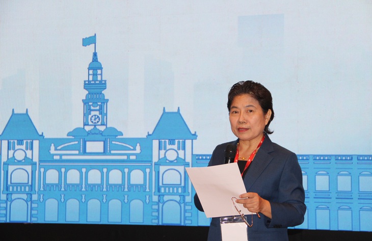 PGS.TS.BS Nguyễn Thị Bích Đào, Chủ tịch Liên chi hội Đái tháo đường và Nội tiết TPHCM chia sẻ trong hội thảo. Ảnh: Xuân Dự PGS.TS.BS Nguyễn Thị Bích Đào, Chủ tịch Liên chi hội Đái tháo đường và Nội tiết TPHCM chia sẻ trong hội thảo. Ảnh: Xuân Dự
