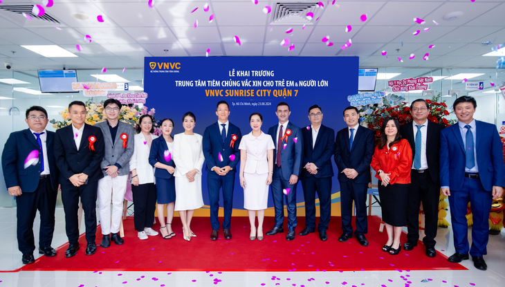 VNVC khai trương trung tâm tiêm chủng thứ 192, bao phủ mạng lưới toàn quốc- Ảnh 1. VNVC khai trương trung tâm tiêm chủng thứ 192, bao phủ mạng lưới toàn quốc- Ảnh 1.