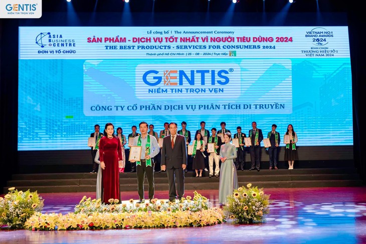 GENTIS đạt 2 giải thưởng lớn trong lĩnh vực phân tích di truyền- Ảnh 2. GENTIS đạt 2 giải thưởng lớn trong lĩnh vực phân tích di truyền- Ảnh 2.