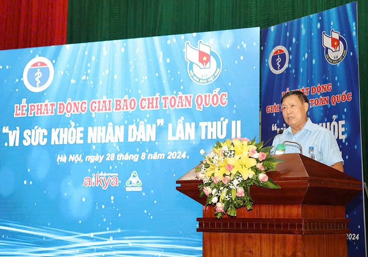 Phát động Giải Báo chí toàn quốc 'Vì Sức khỏe nhân dân' lần II: Tôn vinh những thành tựu nổi bật, điển hình tiên tiến ngành y- Ảnh 1. Phát động Giải Báo chí toàn quốc 'Vì Sức khỏe nhân dân' lần II: Tôn vinh những thành tựu nổi bật, điển hình tiên tiến ngành y- Ảnh 1.