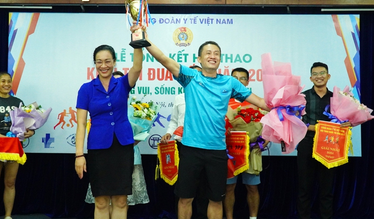 Gần 500 vận động viên tranh tài 6 nội dung tại hội thao Khối thi đua 9 – Công đoàn Y tế Việt Nam- Ảnh 4. Gần 500 vận động viên tranh tài 6 nội dung tại hội thao Khối thi đua 9 – Công đoàn Y tế Việt Nam- Ảnh 4.