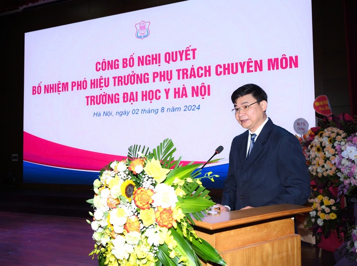 Trường Đại học Y Hà Nội có thêm hai Phó Hiệu trưởng- Ảnh 3. Trường Đại học Y Hà Nội có thêm hai Phó Hiệu trưởng- Ảnh 3.