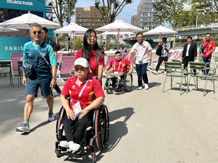Paralympic 2024: Cận cảnh điều kiện sinh hoạt và tinh thần của các VĐV Việt Nam- Ảnh 3. Paralympic 2024: Cận cảnh điều kiện sinh hoạt và tinh thần của các VĐV Việt Nam- Ảnh 3.