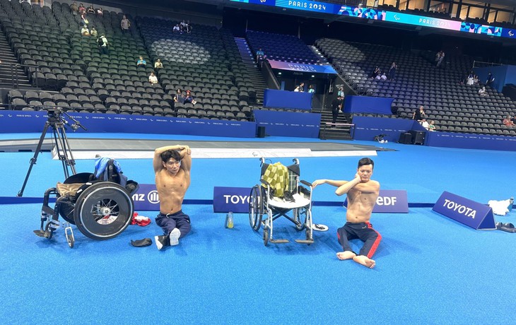 Paralympic 2024: Cận cảnh điều kiện sinh hoạt và tinh thần của các VĐV Việt Nam- Ảnh 4. Paralympic 2024: Cận cảnh điều kiện sinh hoạt và tinh thần của các VĐV Việt Nam- Ảnh 4.