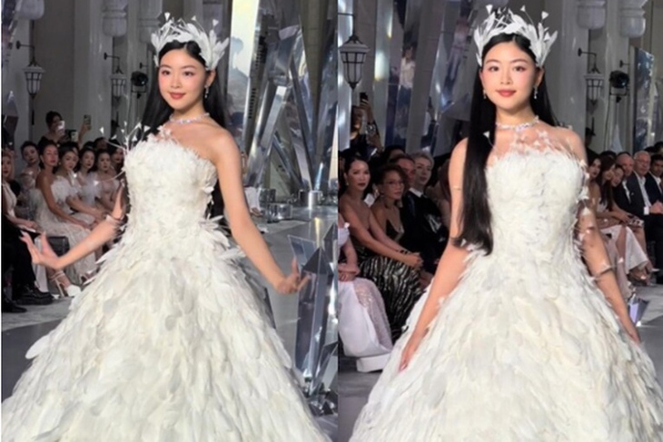 Bị khán giả chê khi lần đầu diễn catwalk, Lọ Lem - con gái MC Quyền Linh nói gì?- Ảnh 1. Bị khán giả chê khi lần đầu diễn catwalk, Lọ Lem - con gái MC Quyền Linh nói gì?- Ảnh 1.